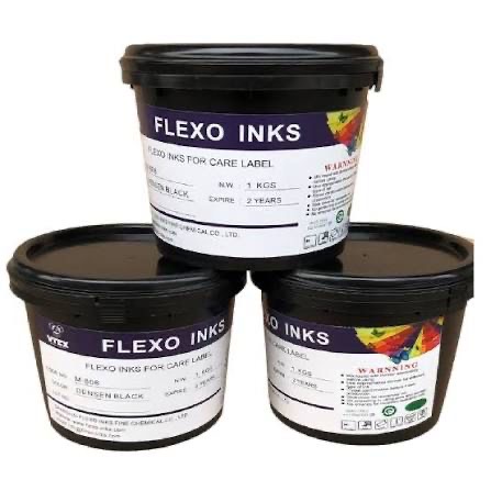 Flexographic ink containers